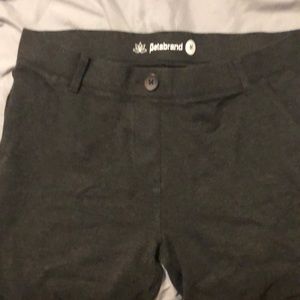 Beta brand charcoal skinny pants no pockets